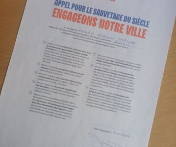 Signature de la charte municipale L214