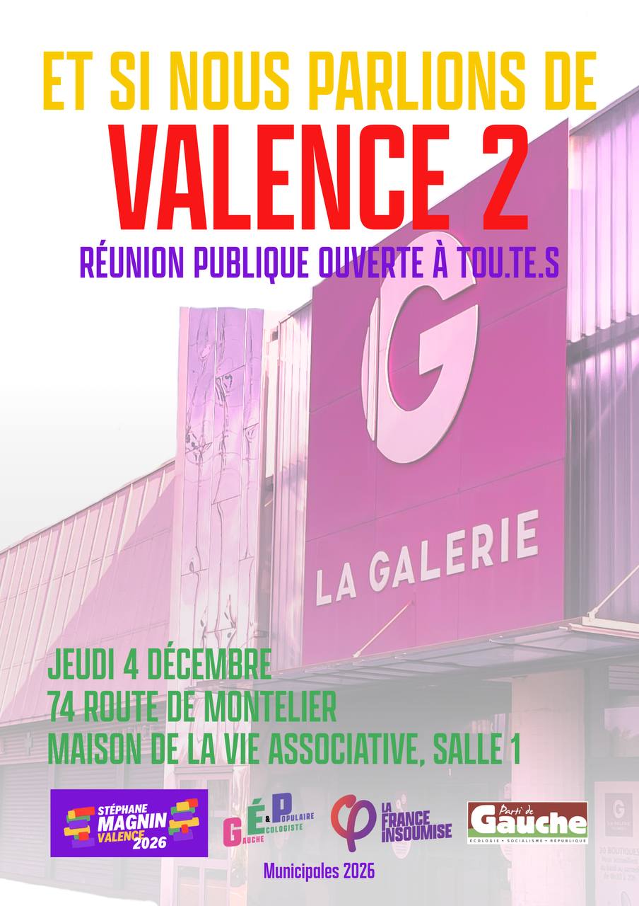 Valence, Groupe Gauche Ecologiste et Populaire