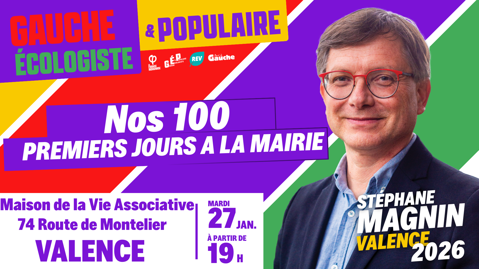 Valence, Groupe Gauche Ecologiste et Populaire