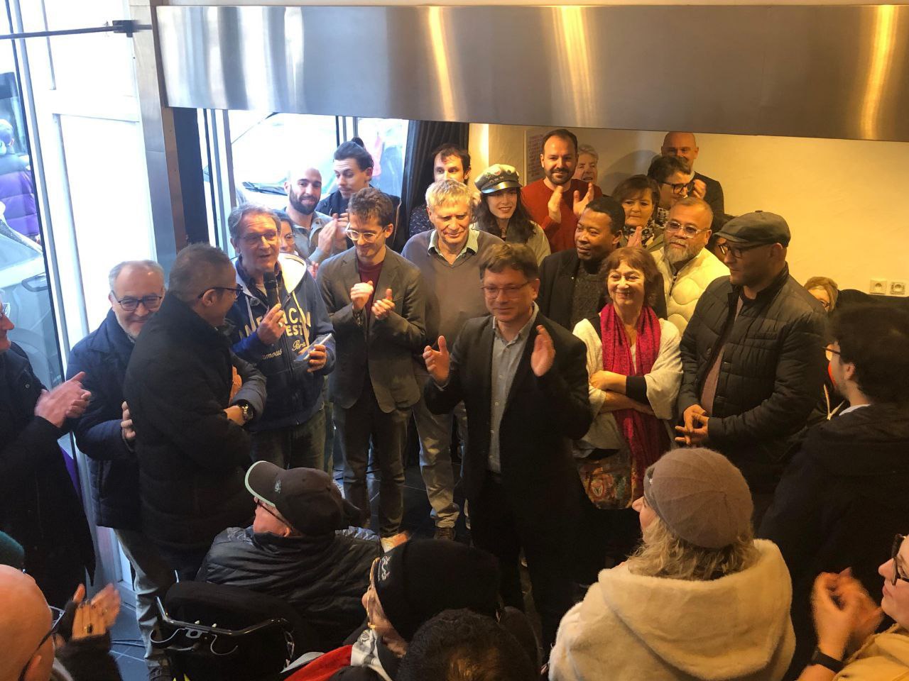 Plus de 150 personnes pour l&rsquo;inauguration de notre local avec une seule ambition : « On va gagner ! »